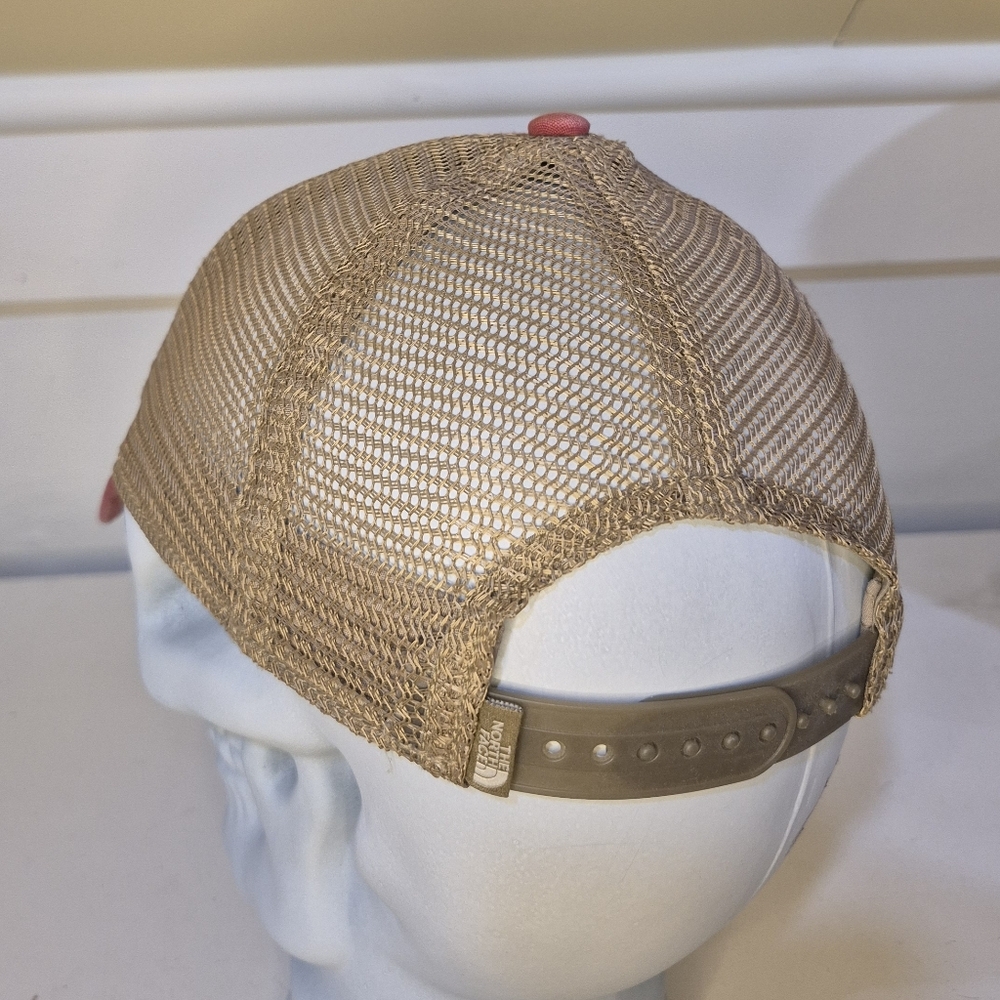 The North Face Red and Brown Cap 2094 - Picture 5 of 7